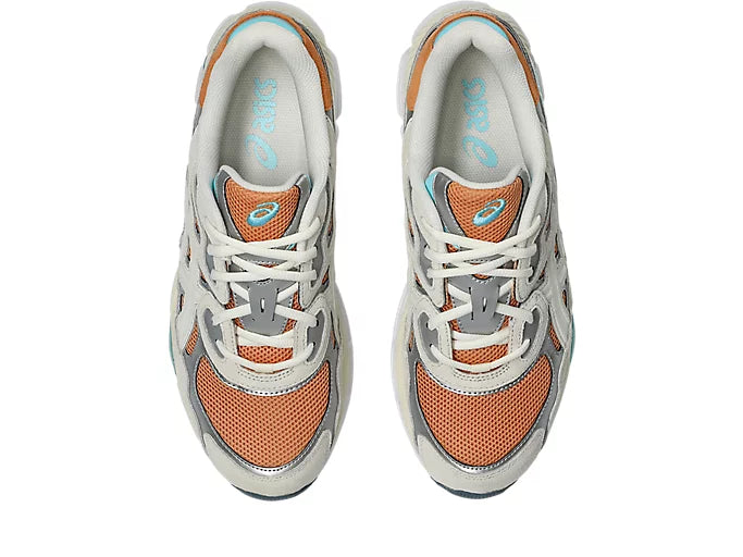 GEL-NYC - - Bege com Laranja Neon