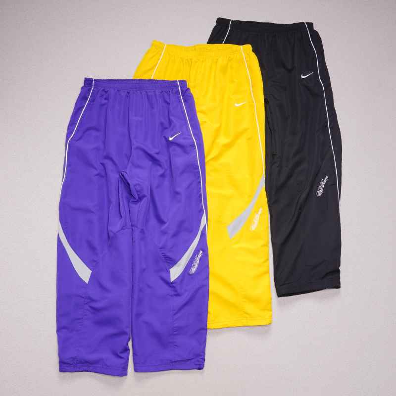 Conjunto Supreme x Nike Track Amarelo
