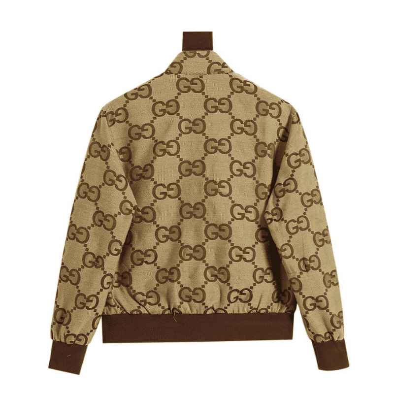 Jaqueta Gucci Jumbo GG Canvas Beige