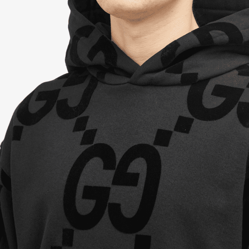 Moletom Gucci Jumbo GG Preto