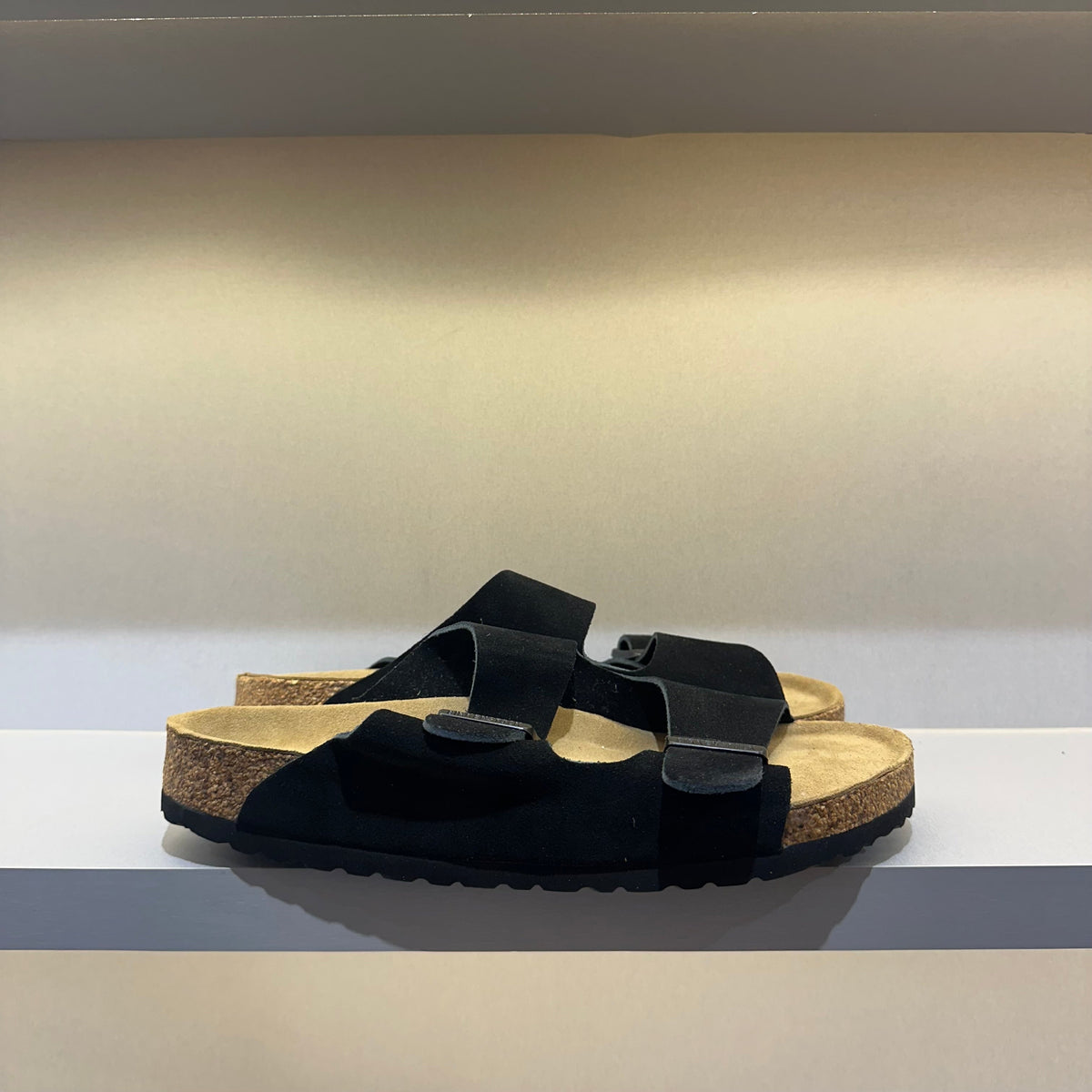 Birkenstock Arizona Soft Footbed Suede Black (Pronta Entrega)