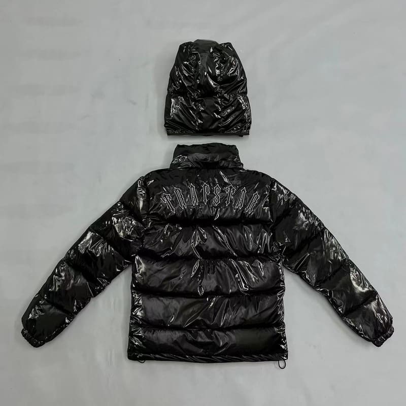 Pronta Entrega - Jaqueta Trapstar Shiny Irongate Detachable Hooded Puffer