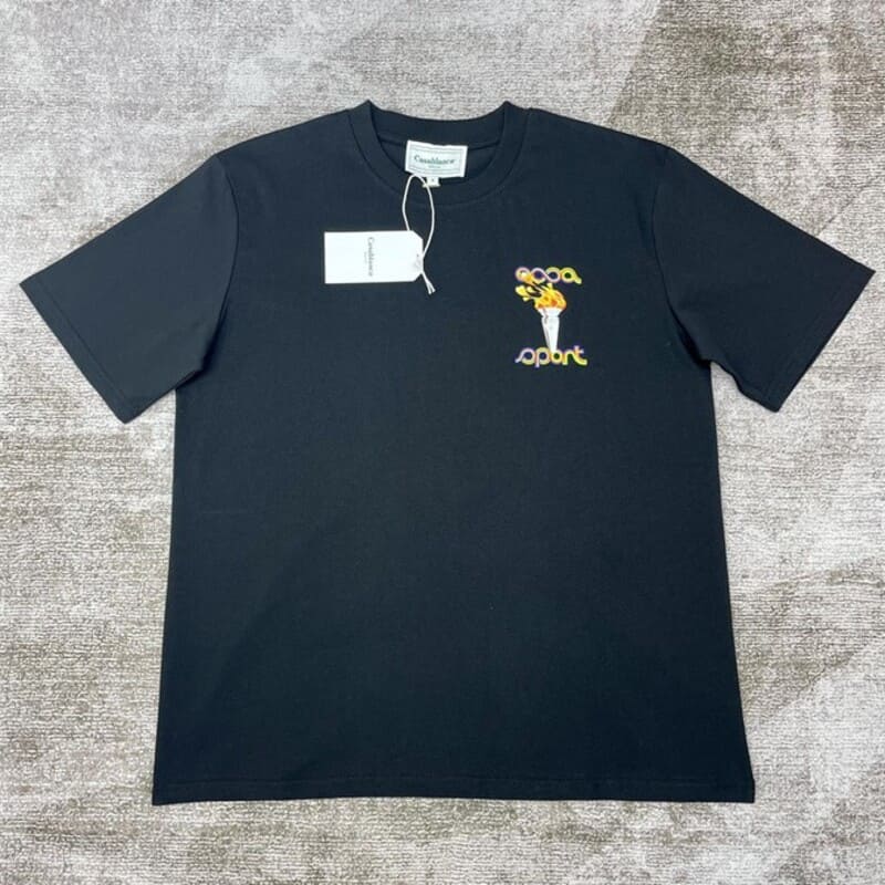 Camiseta Casablanca La Flamme Du Sport