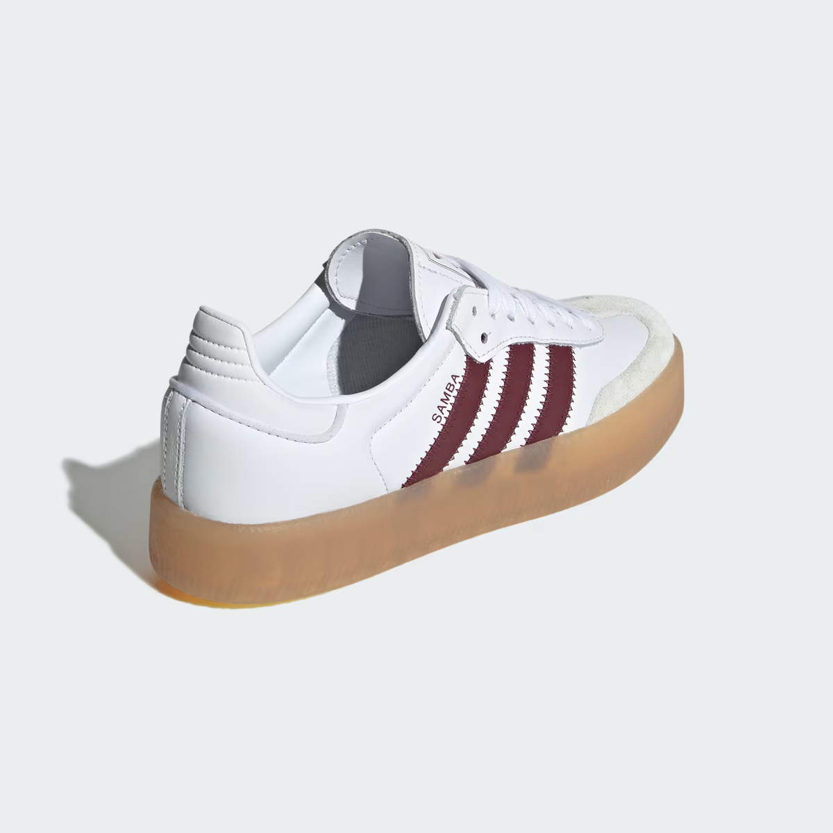 SAMBAE BRANCO COM VERMELHO–Vermelho Vibrante