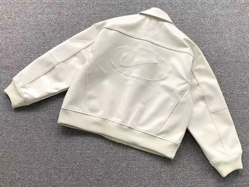 Jaqueta Supreme x Nike Varsity Branca
