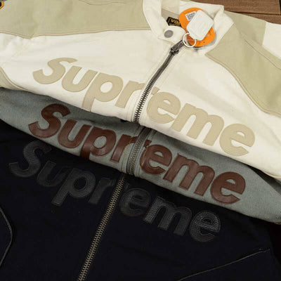Jaqueta Supreme x Vanson Leathers Cordura Denim