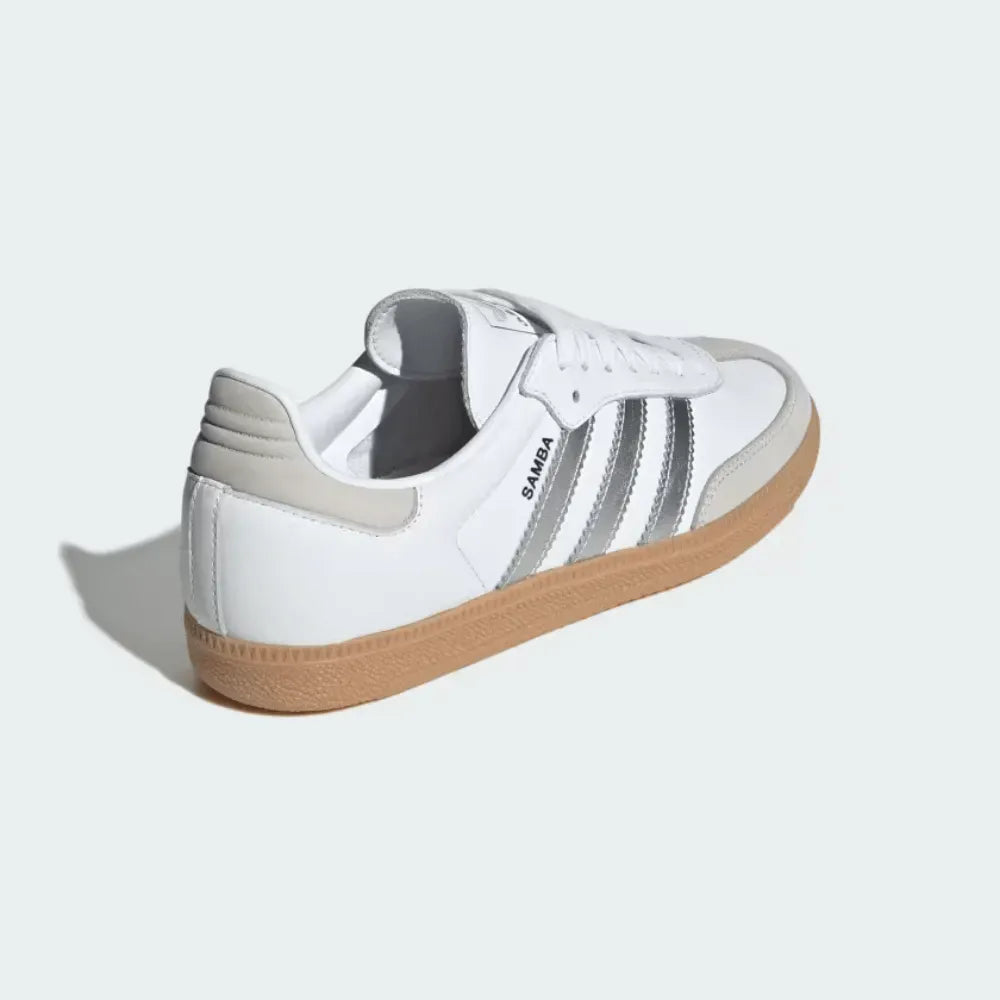 SAMBA OG Silver Metallic–Elegante