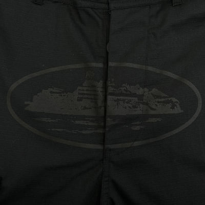 Bermuda Cargo Corteiz Logo Preto