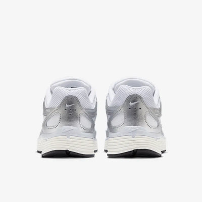 Nike P-6000 White Blue Tint Sail Metallic Silver