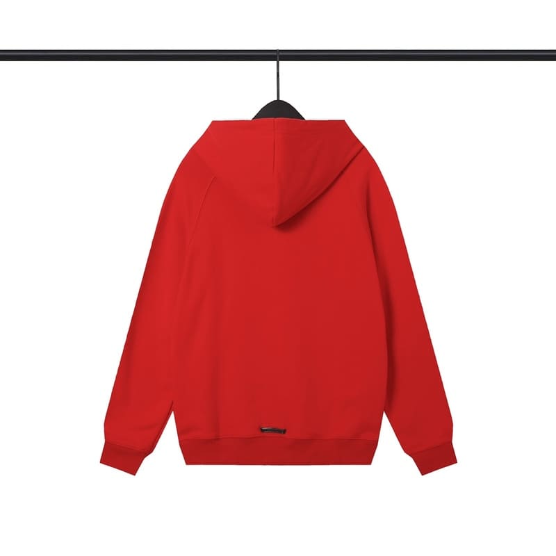 Moletom Chrome Hearts 3 Cross Vermelho