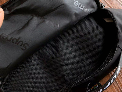 Supreme WaistBag Black (Pronta Entrega)