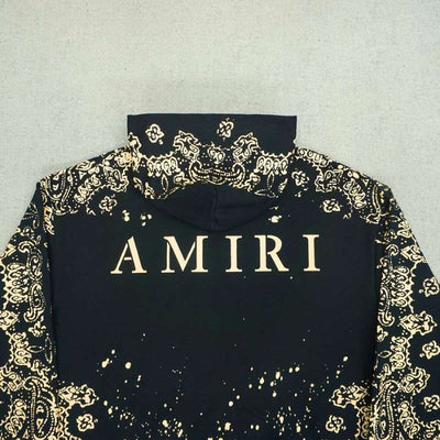 Moletom Amiri Bandana Bleach All Over