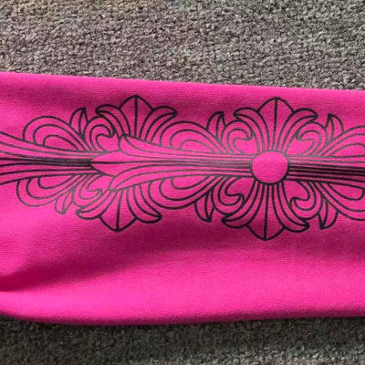 Moletom Chrome Hearts x Matty Boy Spider Web Rosa