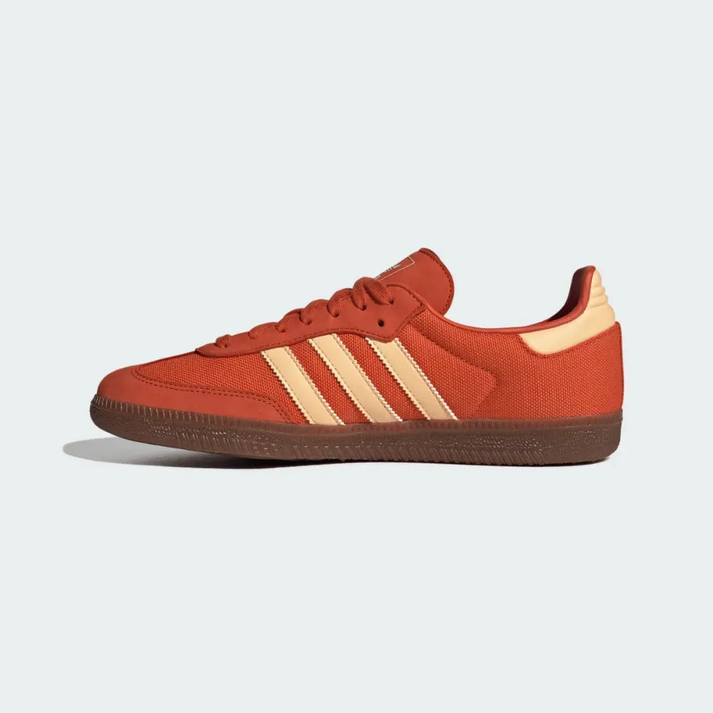 SAMBA OG Collegiate Orange Pantone Preloved Red–Elegante