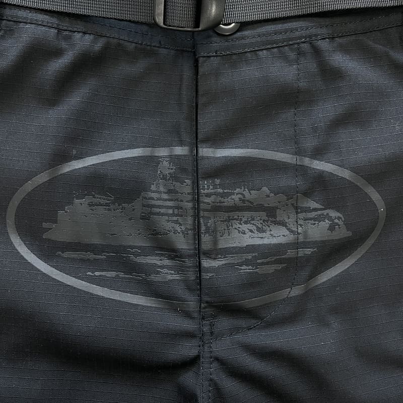 Calça Corteiz Cargo Preta