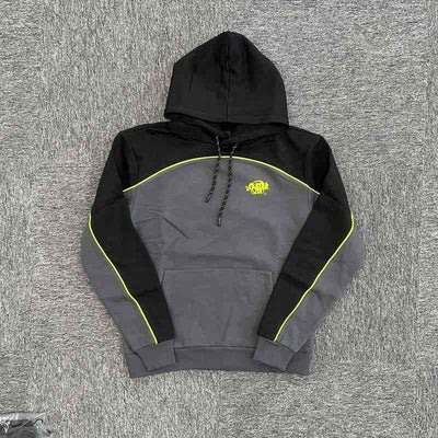 Conjunto Synaworld Pipe Hoodie & Shorts Cinza