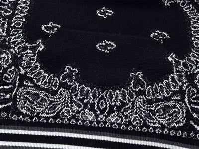 Amiri Bandana B-Ball Hoodie 'BlackGrey'