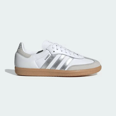 SAMBA OG Silver Metallic–Elegante