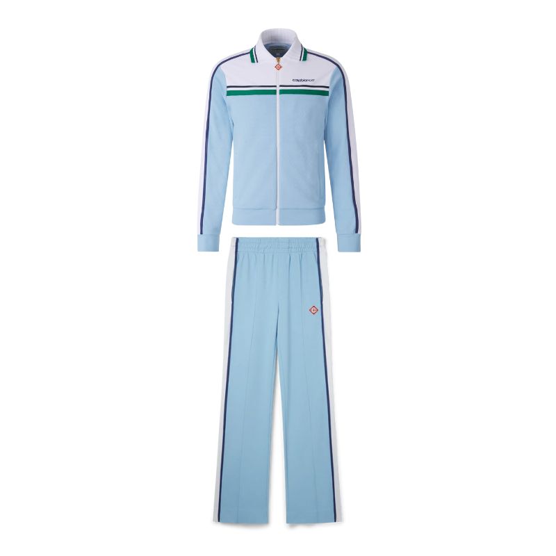 Conjunto Casablanca Sport Logo azul