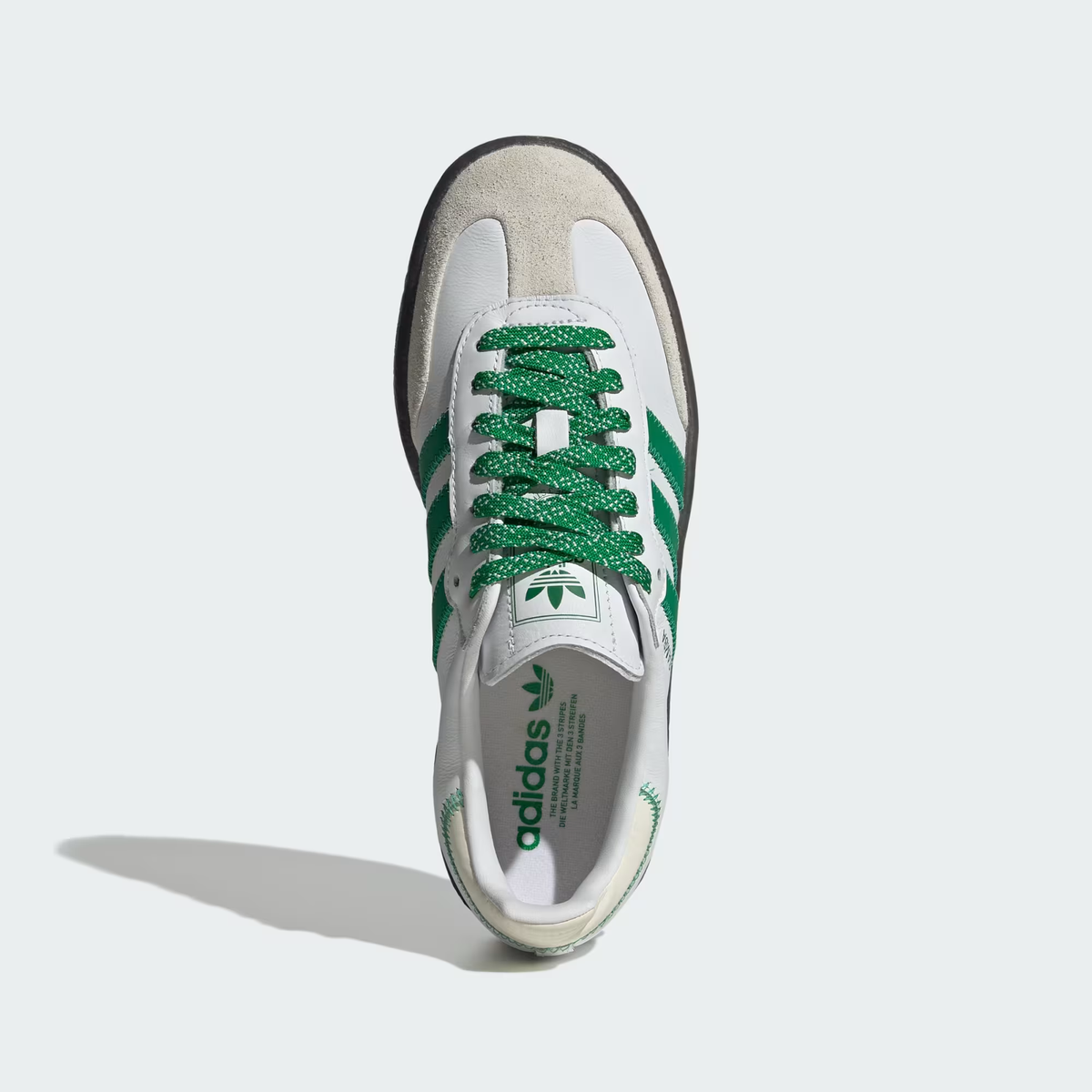SAMBAE VERDE COM BRANCO–Branco Clean