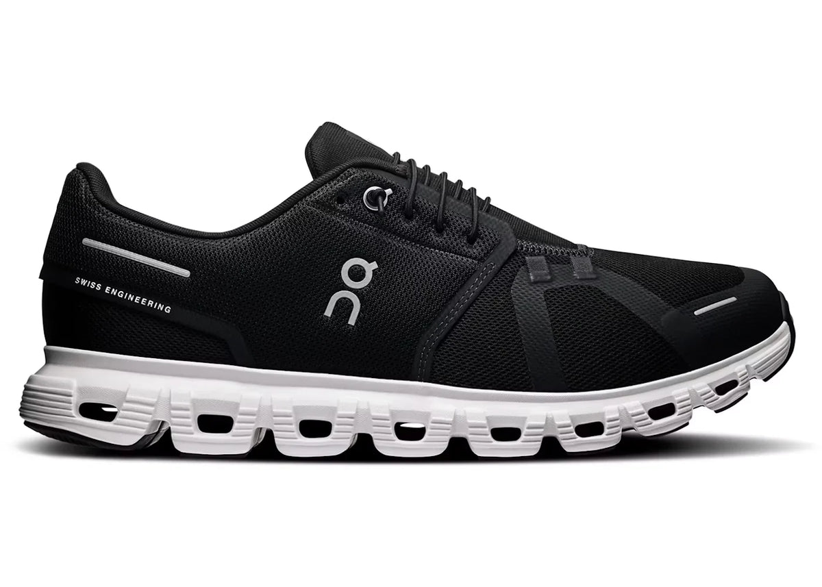 On Running Cloud 6 Black White