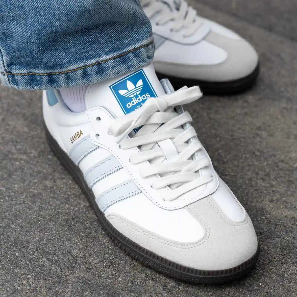 Samba OG Halo Blue–Azul Royal