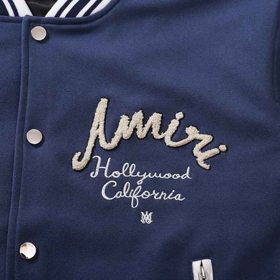 Jaqueta Amiri Hollywood bomber Dusty Blue