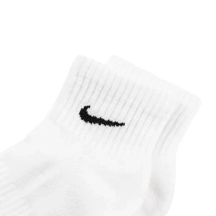 Meias Nike Everyday Cushioned Ankle Socks 3 Pares Branco