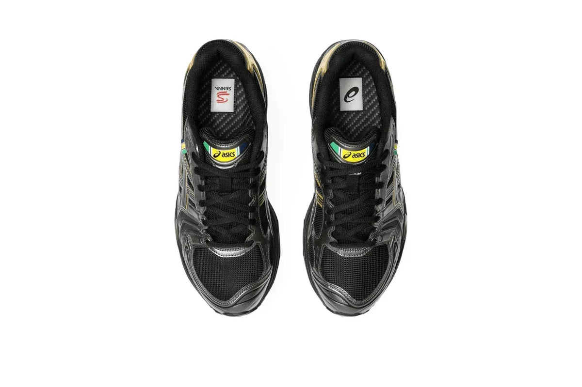 Asics Gel-Kayano 14 x Senna Black Gold Preto